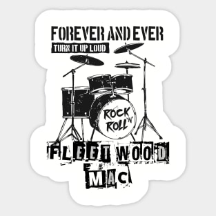 fleetwood mac  forever and ever Sticker